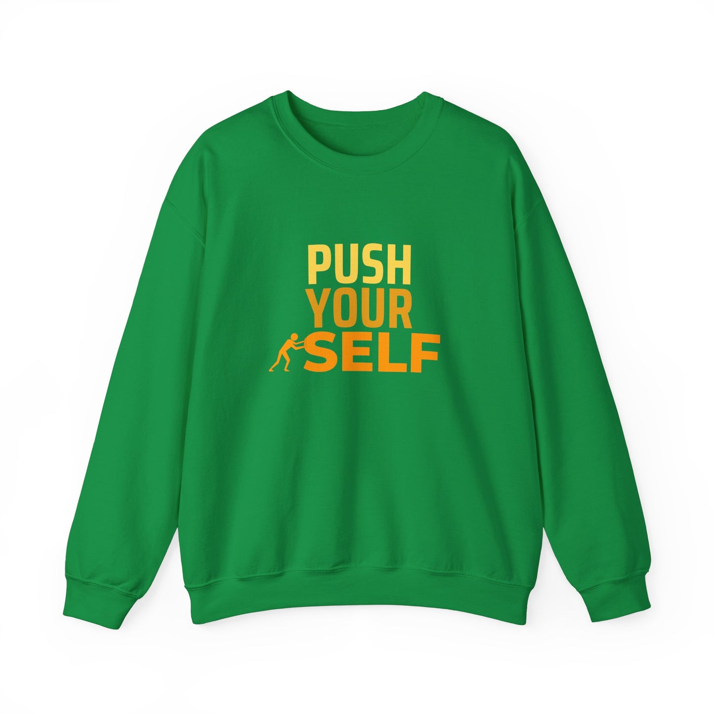 Push Yourself - Unisex Heavy Blend™ Crewneck Sweatshirt - 10591