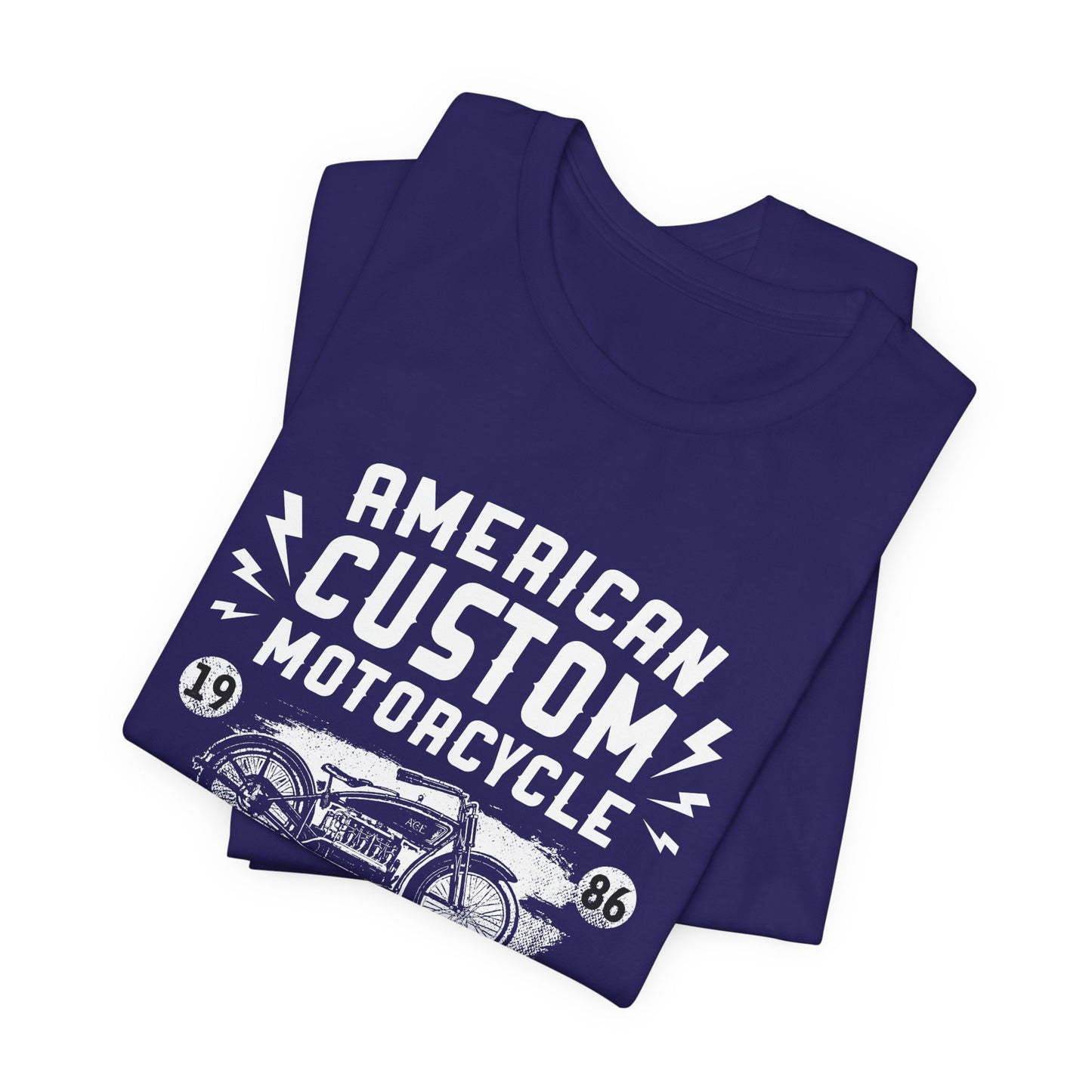 American Custom Motorcycle - Unisex Jersey Short Sleeve Tee