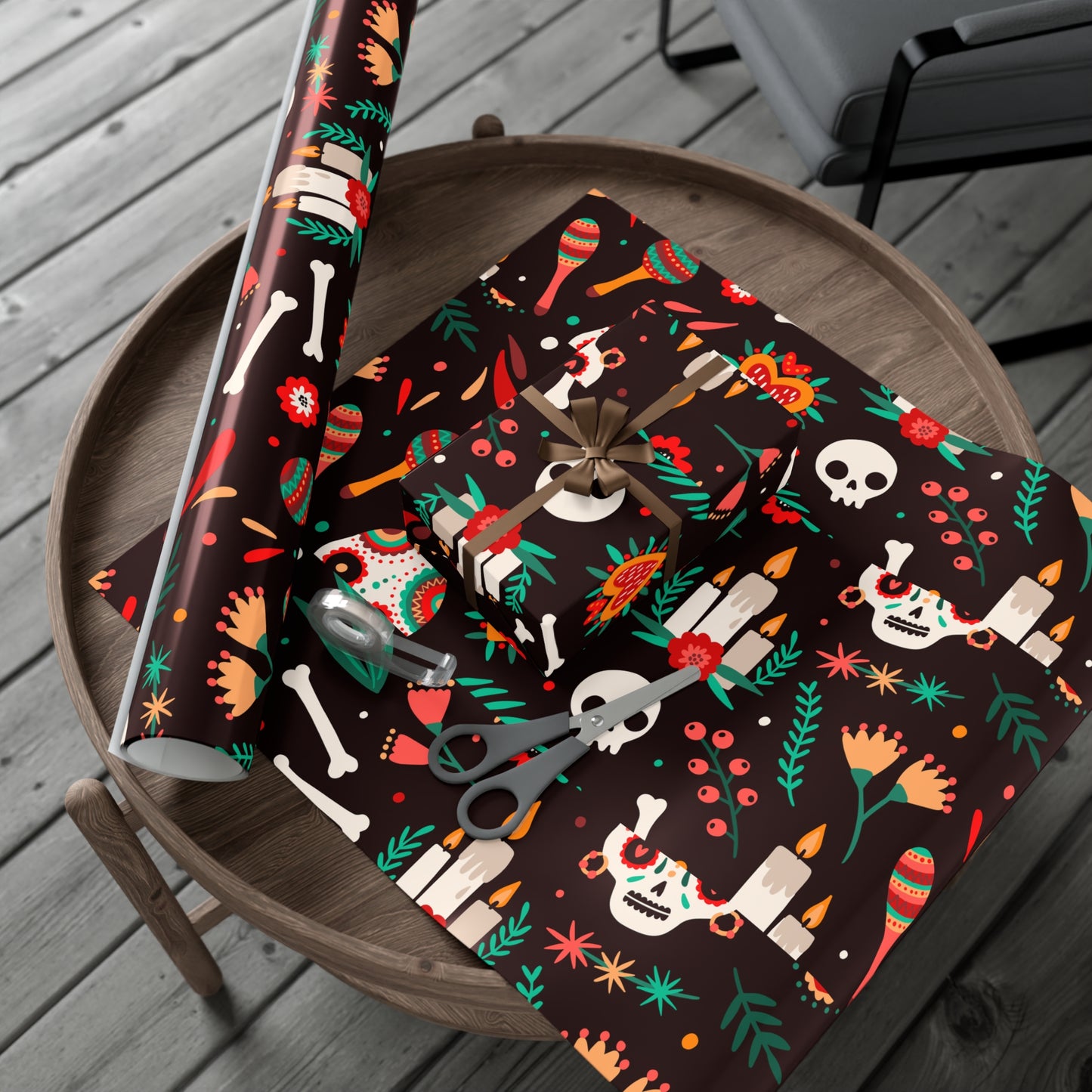 Black Ghost - Gift Wrap Papers