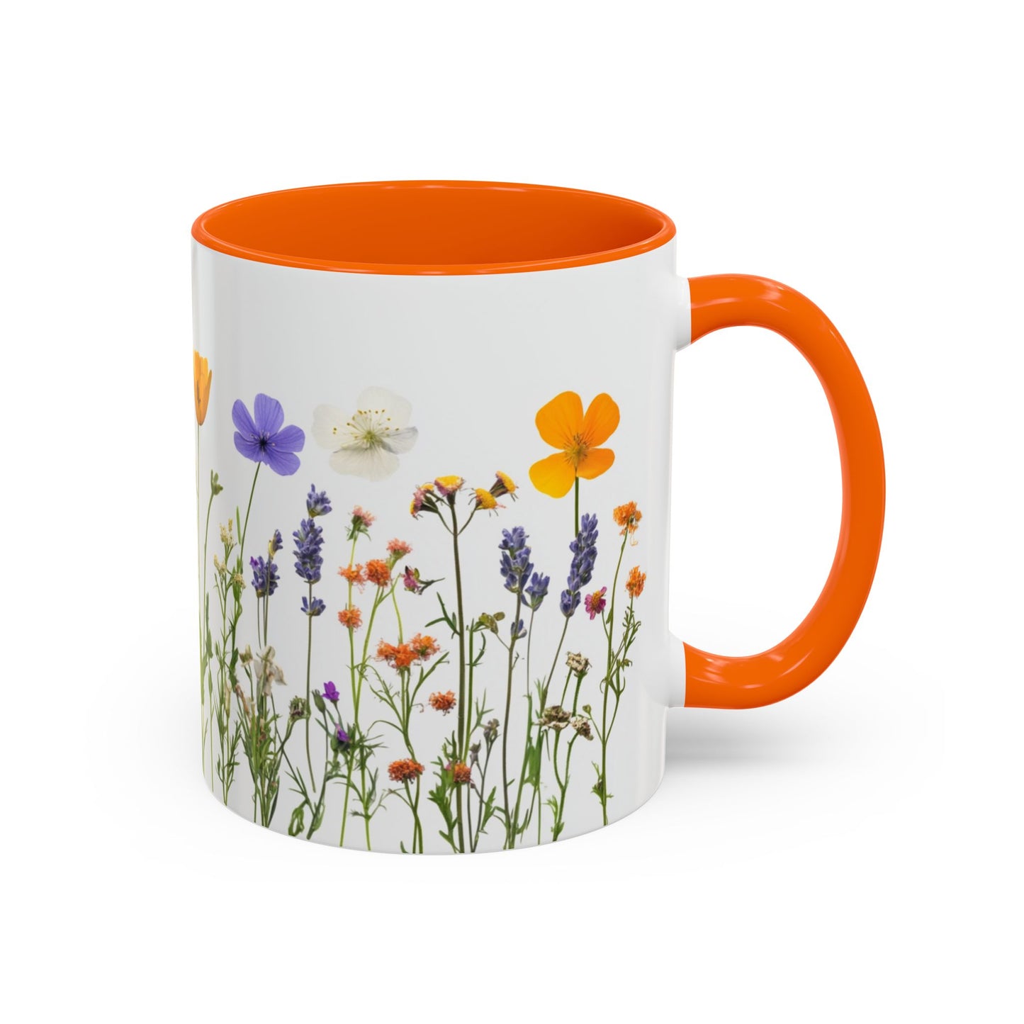 Wild Flowers - Accent Coffee Mug (11, 15oz) - 10401