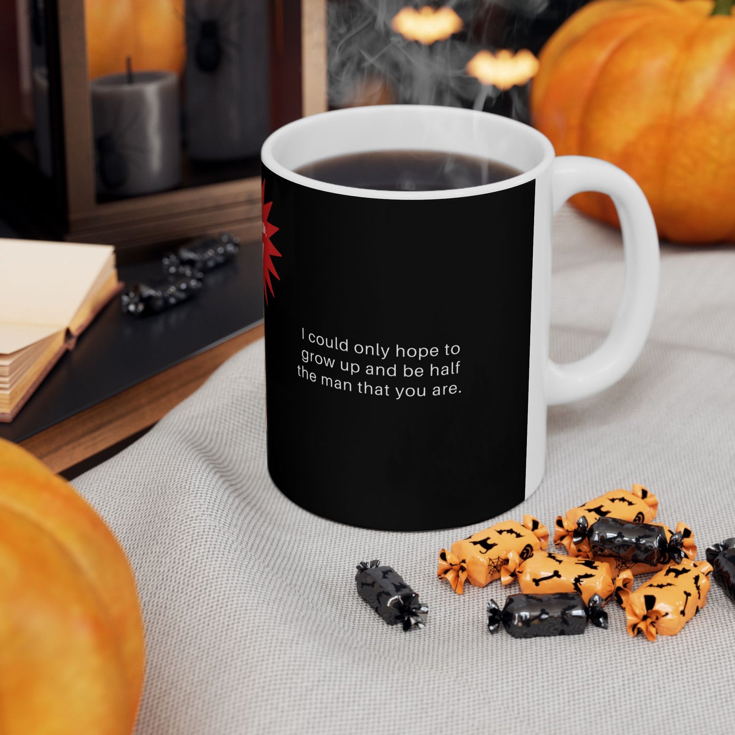 Personalized Dad Mug, Custom Coffee Cup, Gift for Father, I Love You Dad, Unique Father's Day Present - 14037