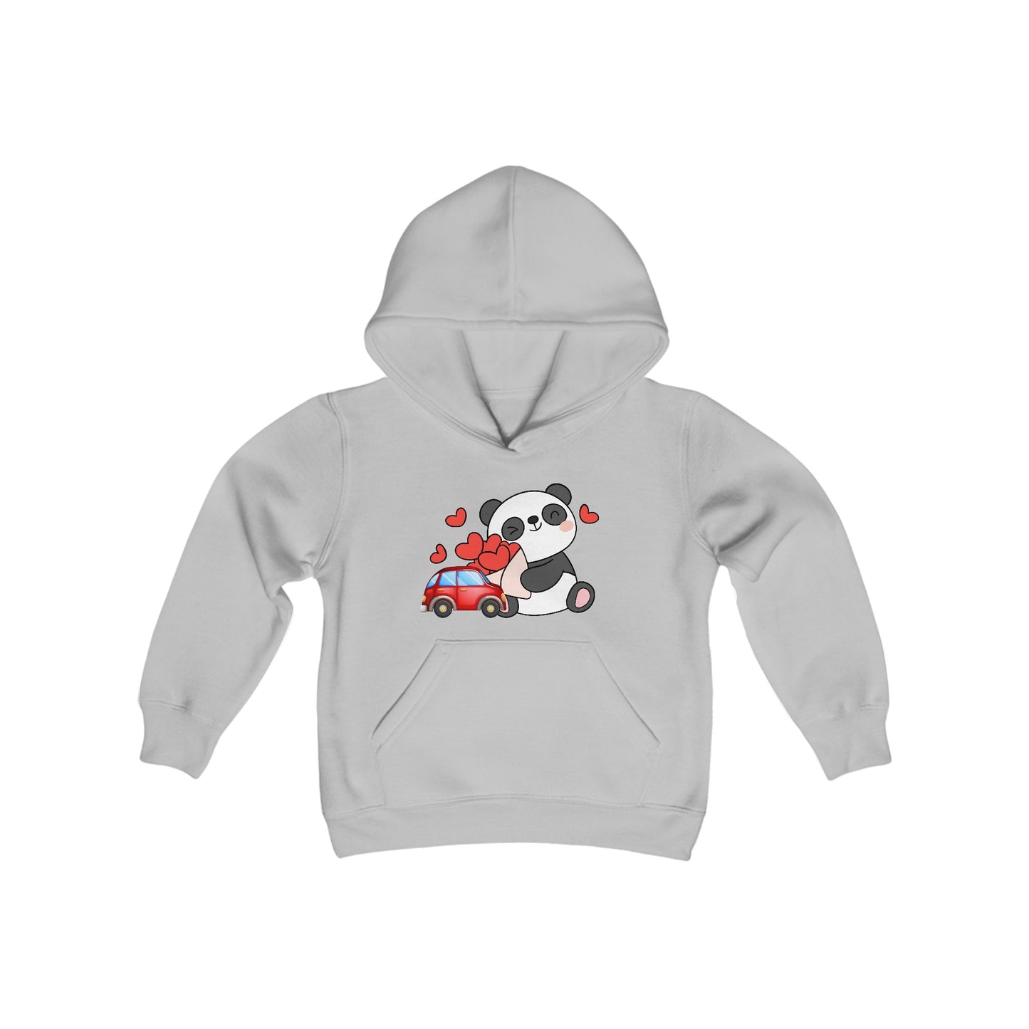 Panda: Paws, Claws, and Endless Charm - Youth Heavy Blend Hooded Sweatshirt