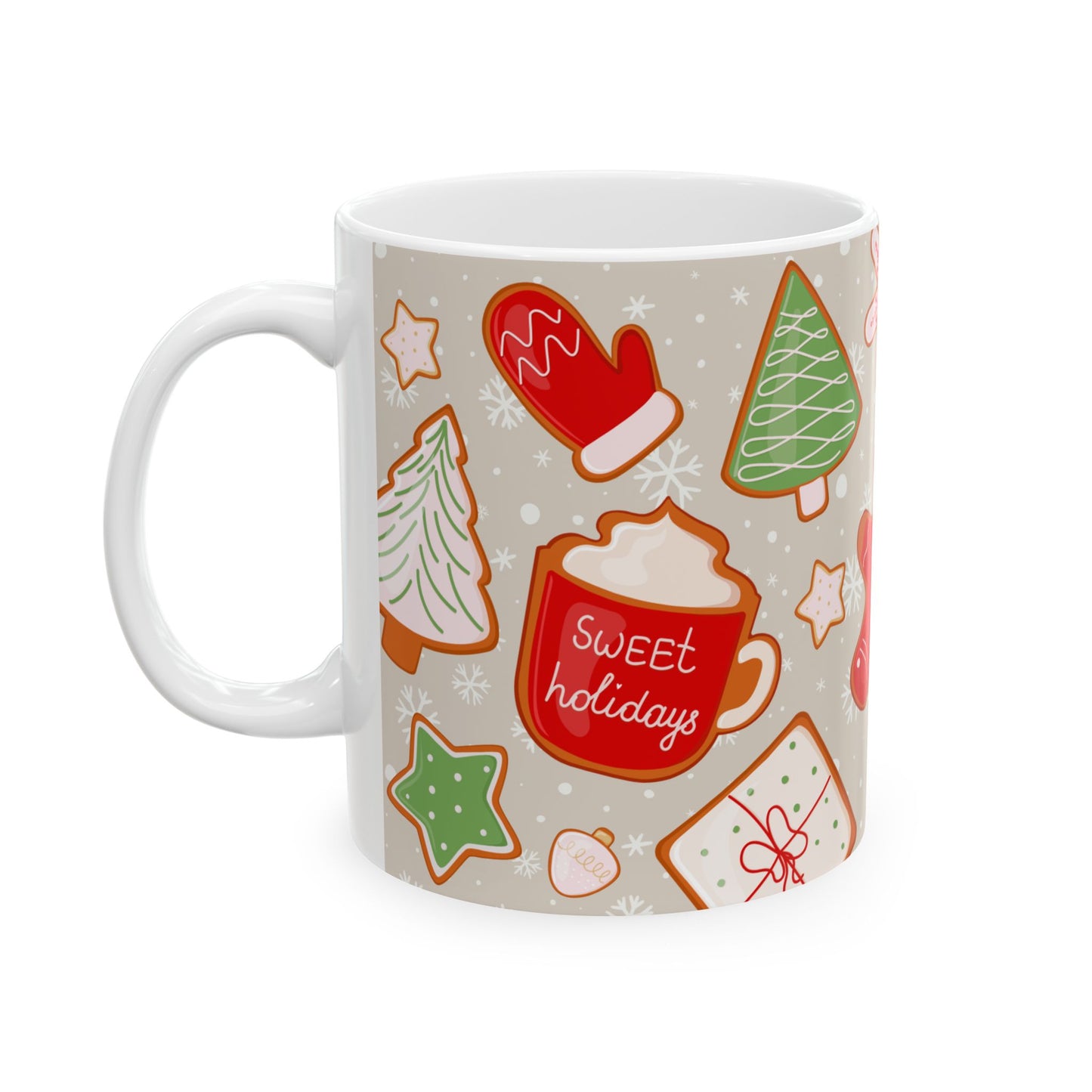 Christmas Vibe - Ceramic Mug, (11oz, 15oz) - 10913