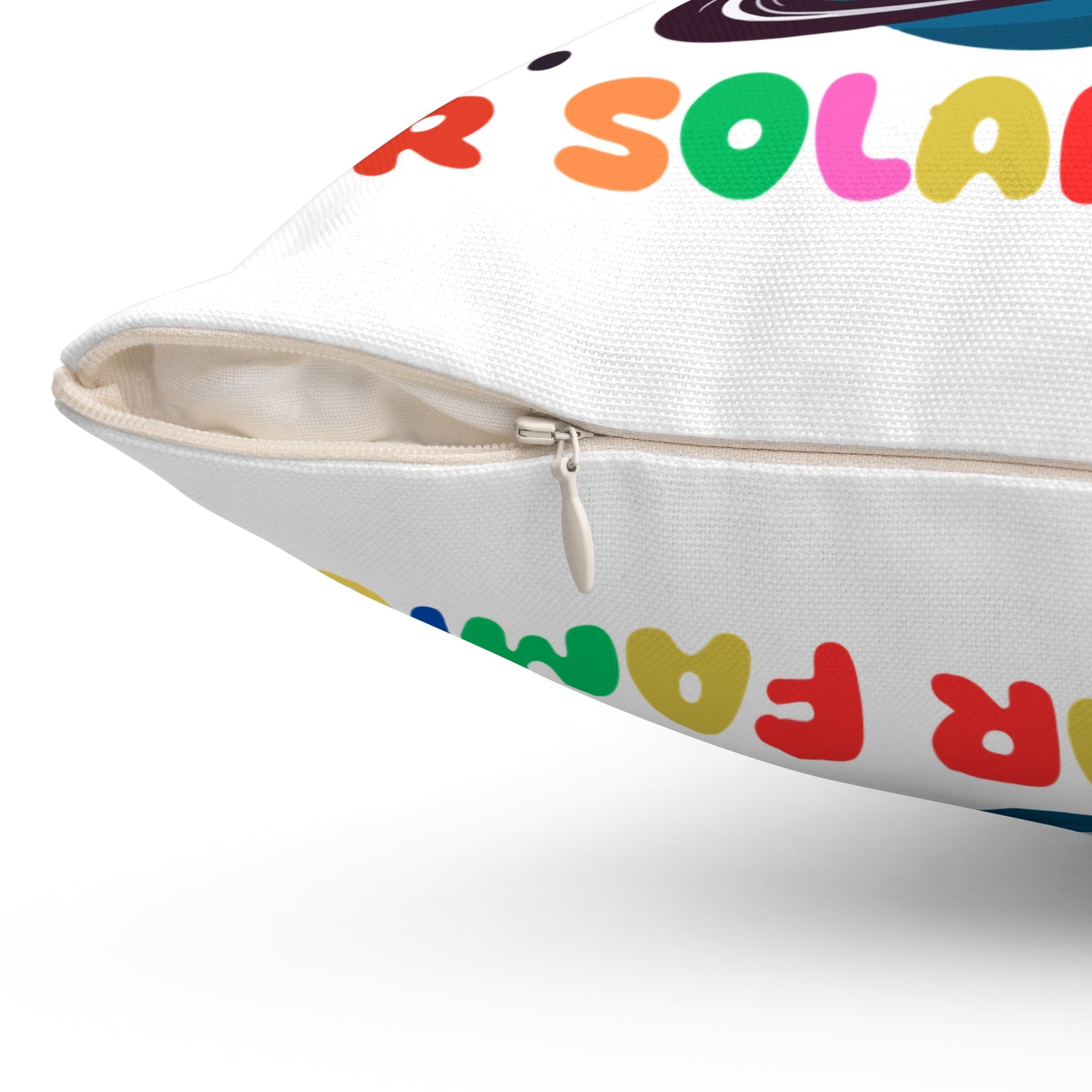 Our Solar Family! - Spun Polyester Square Pillow