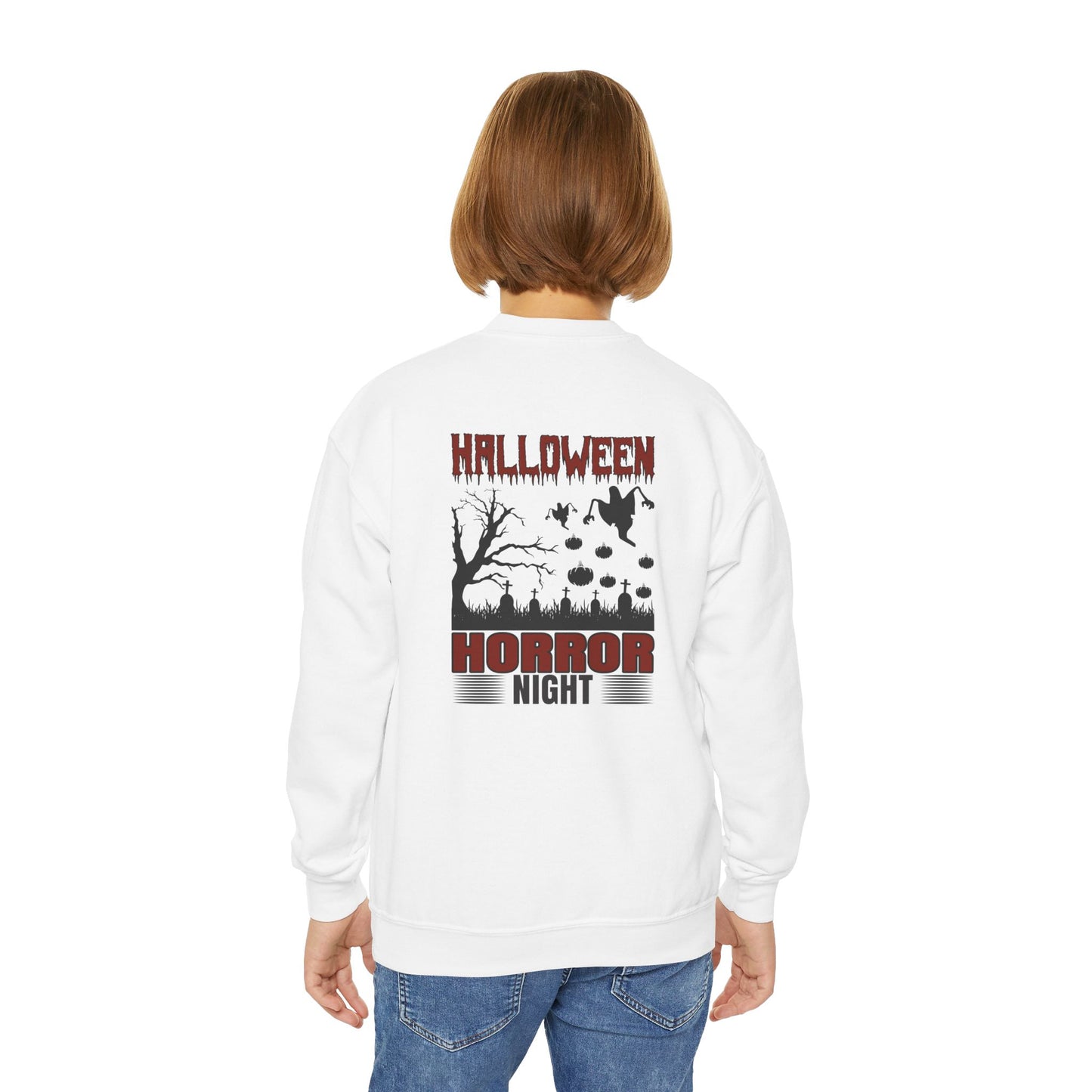 Halloween Horror Night - Youth Crewneck Sweatshirt