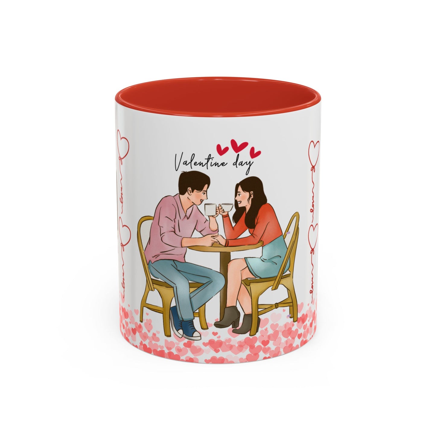Valentine Day - Accent Coffee Mug (11, 15oz) - 11578