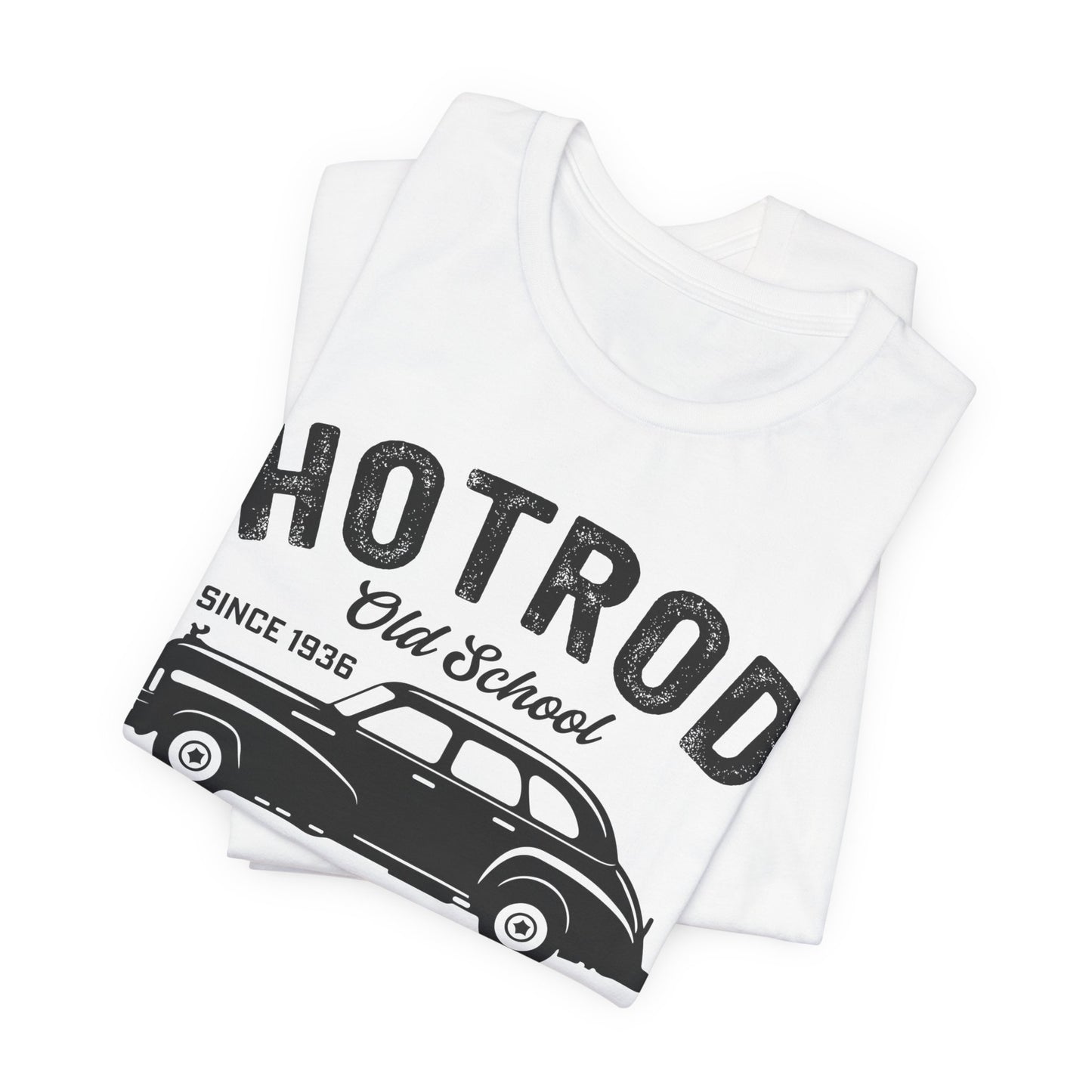 Hotrod, Old School - Unisex Jersey Short Sleeve Tee - 13035