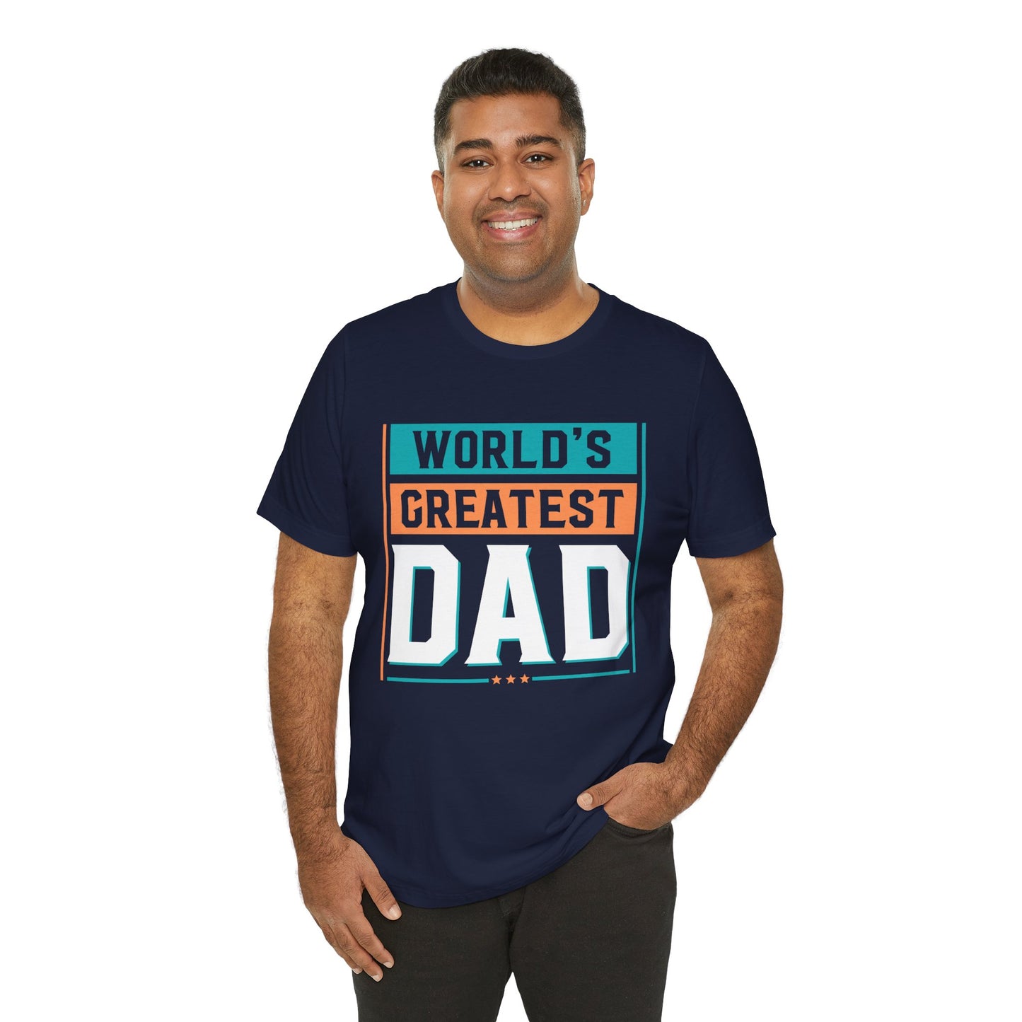 World's Greatest Dad - Unisex Jersey Short Sleeve Tee