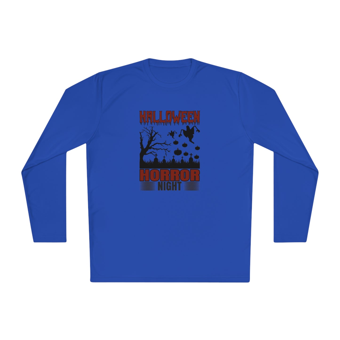 Halloween Horror Night - Unisex Lightweight Long Sleeve Tee