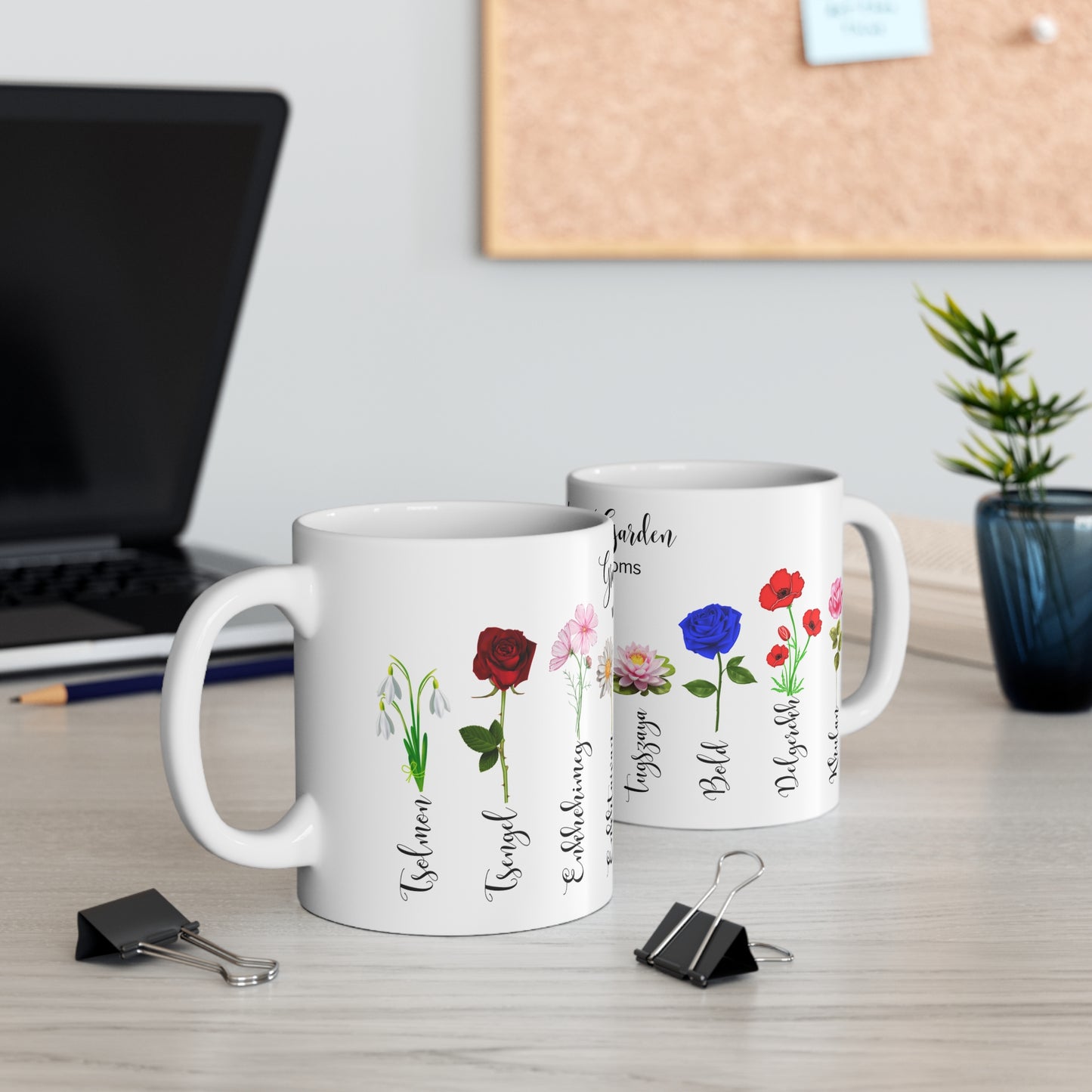 Grandma's Garden Where Love Blooms" Customizable - Mug 11oz