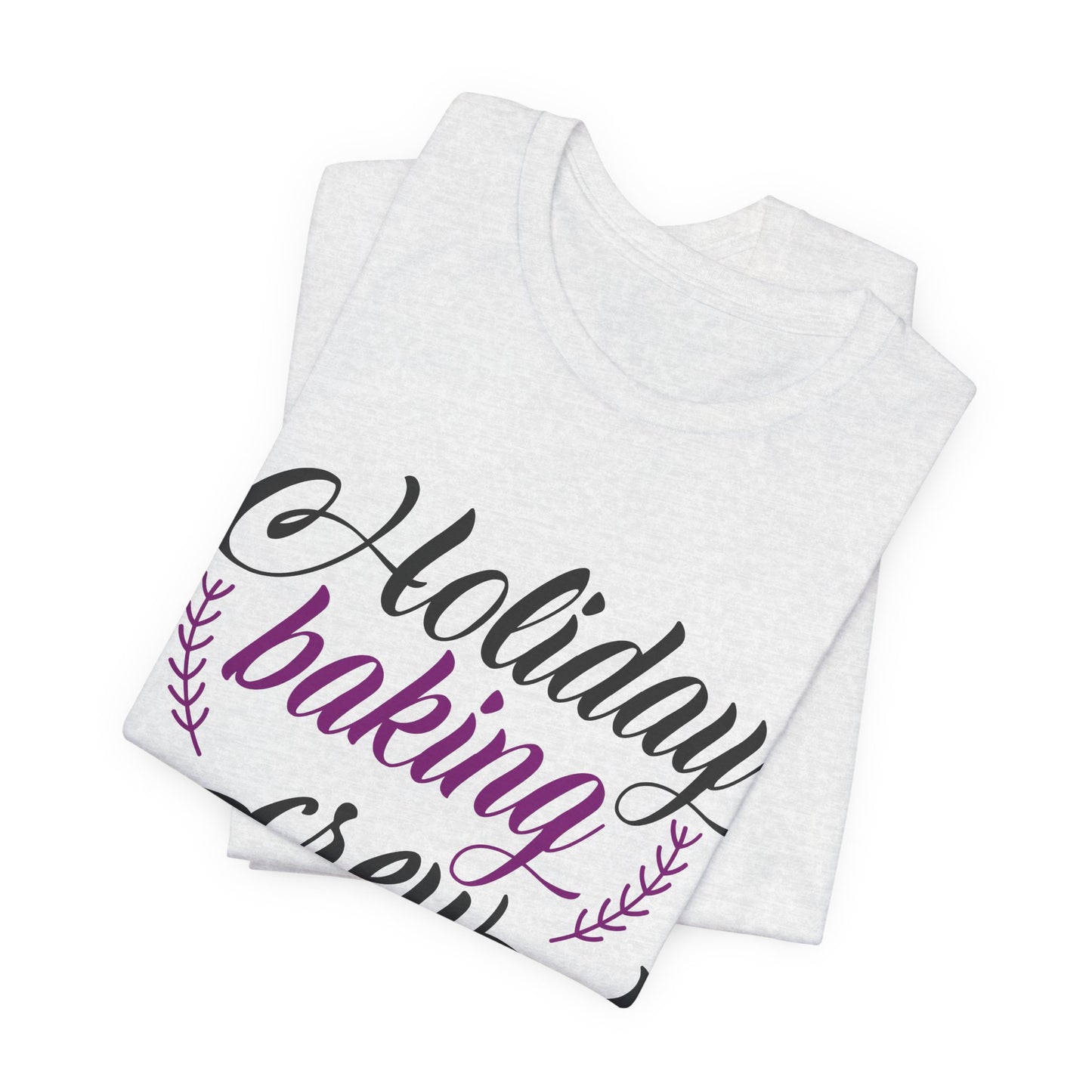 Christmas: Holiday Baking Crew - Unisex Jersey Short Sleeve Tee