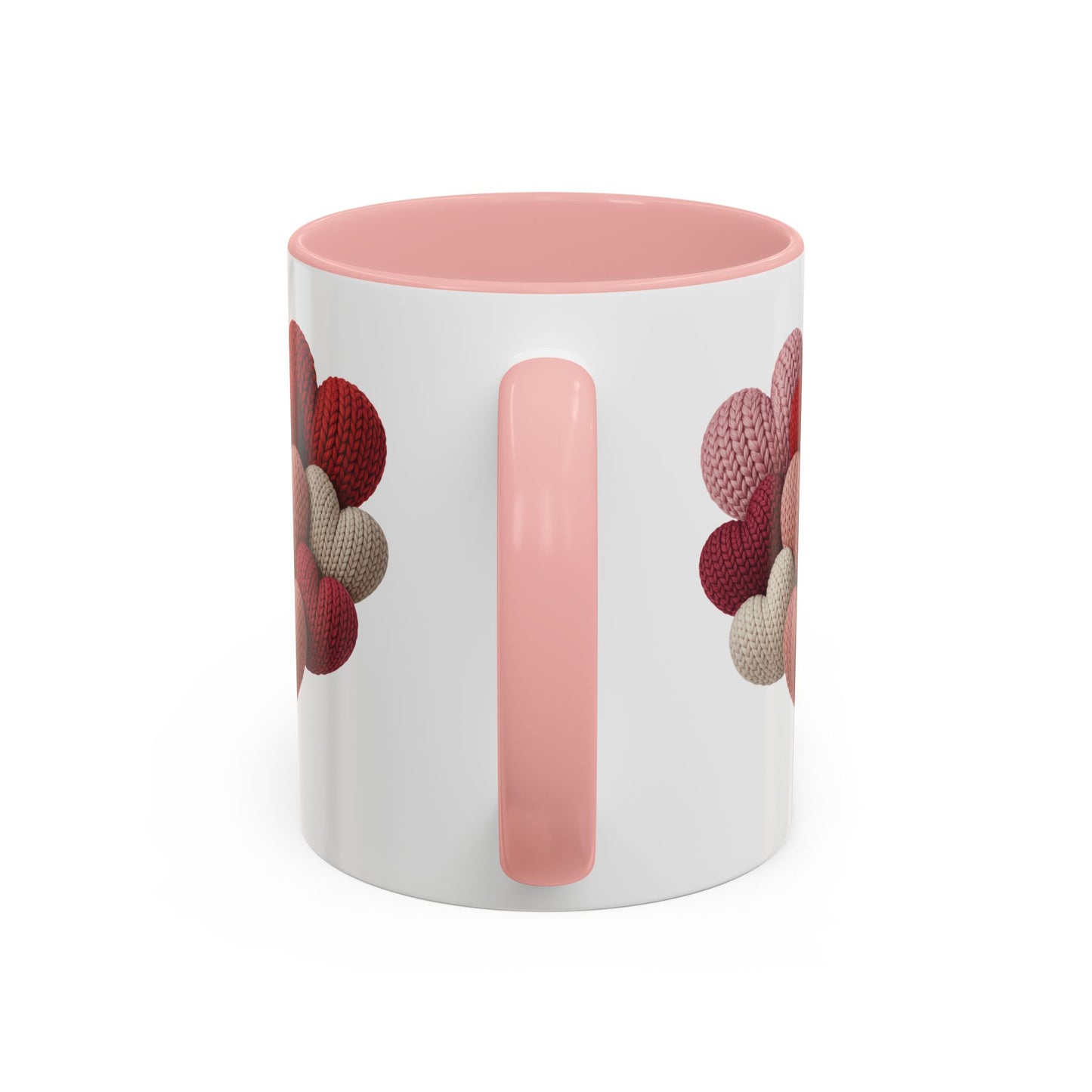Valentine’s Hearts Personalized Mug — Custom Names & Established Date (11oz / 15oz) - 14745