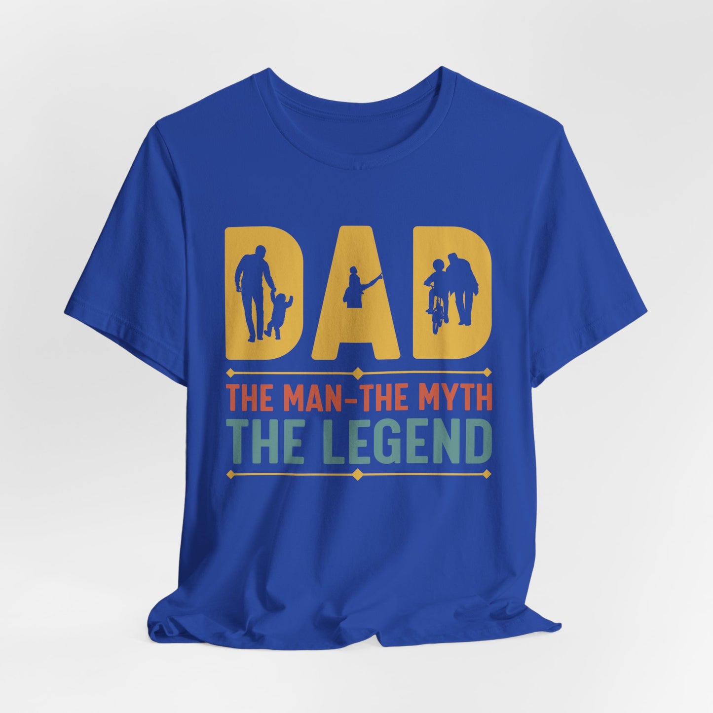 Dad, The Man, The Myth, The Legend - Unisex Jersey Short Sleeve Tee