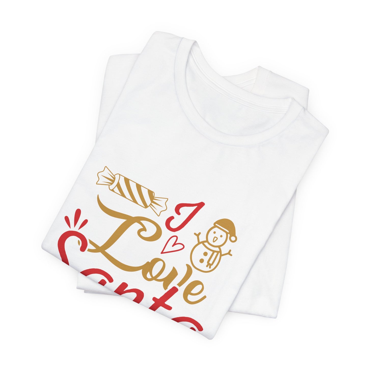 I Love Santa - Unisex Jersey Short Sleeve Tee