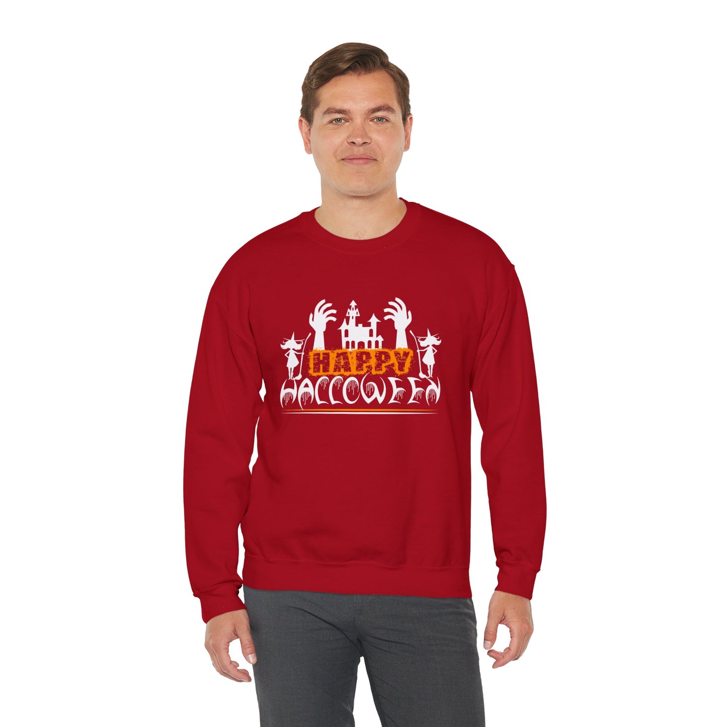 Happy Halloween - Unisex Heavy Blend™ Crewneck Sweatshirt