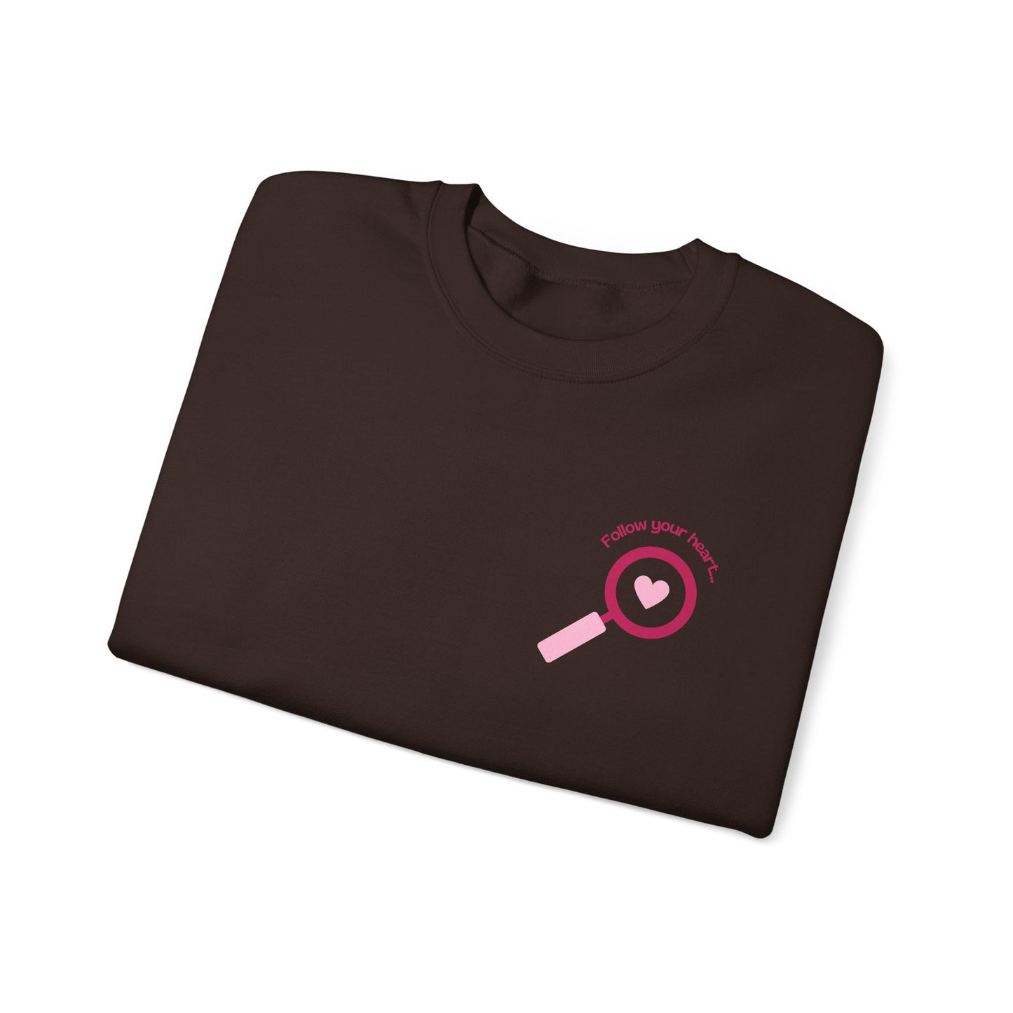 Follow Your Heart - Unisex Heavy Blend™ Crewneck Sweatshirt - 11621