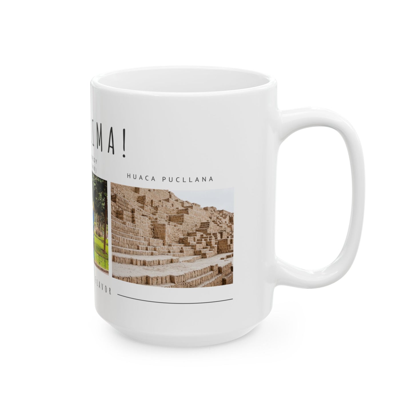 Hello Lima! Ceramic Mug - 11oz & 15oz | Travel Gift, Art & History Mug - 12028