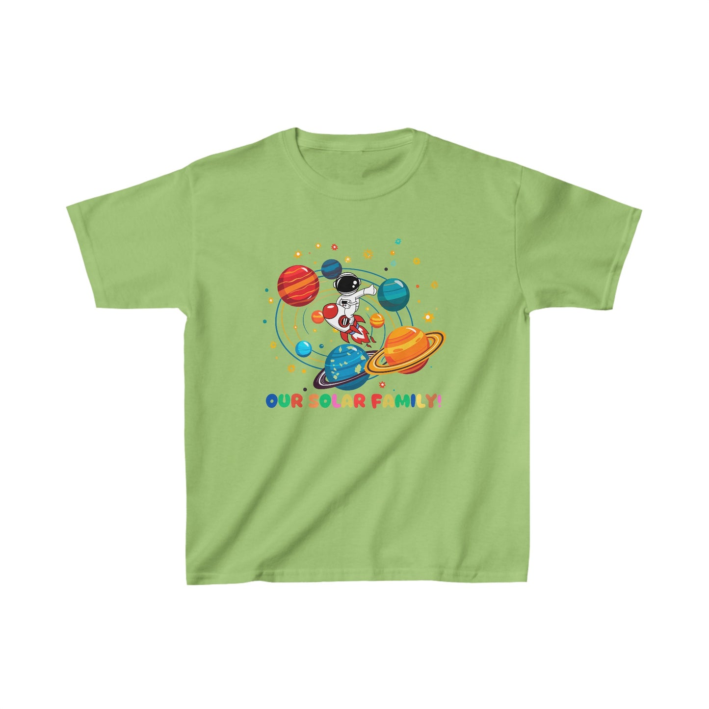 Our Solar Family! - Kids Heavy Cotton™ Tee