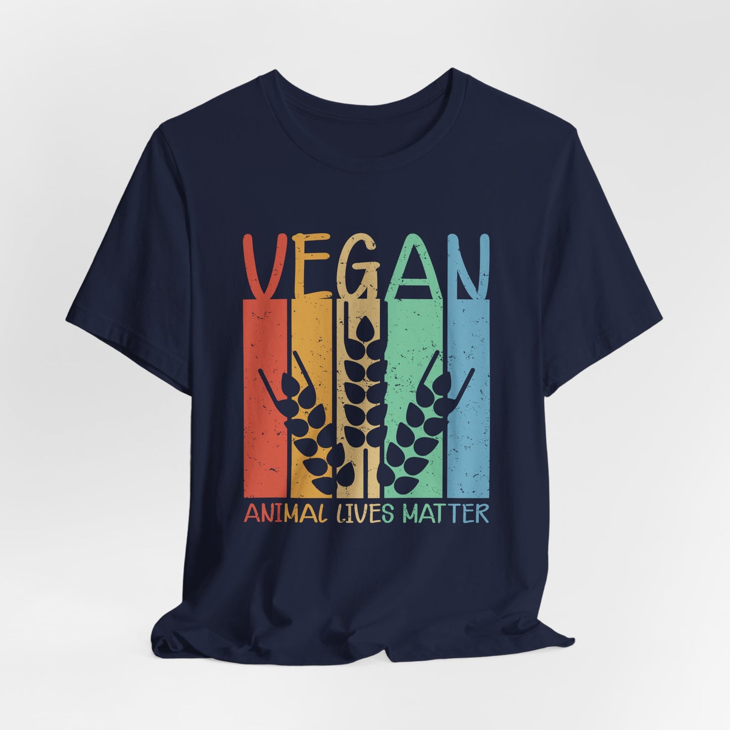 Vegan: Animal Lives Matter - Unisex Jersey Short Sleeve Tee - 12069