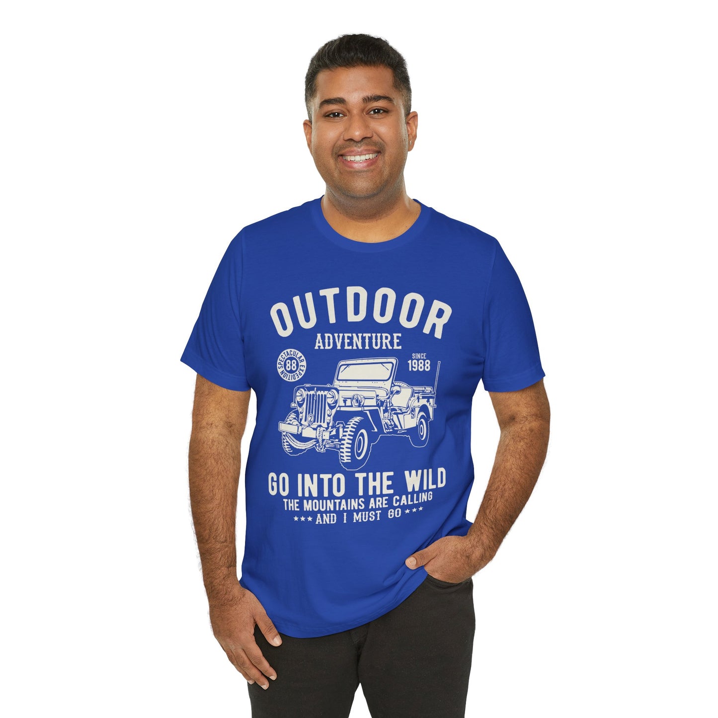 Outdoor Adventure - Unisex Jersey Short Sleeve Tee - 12899
