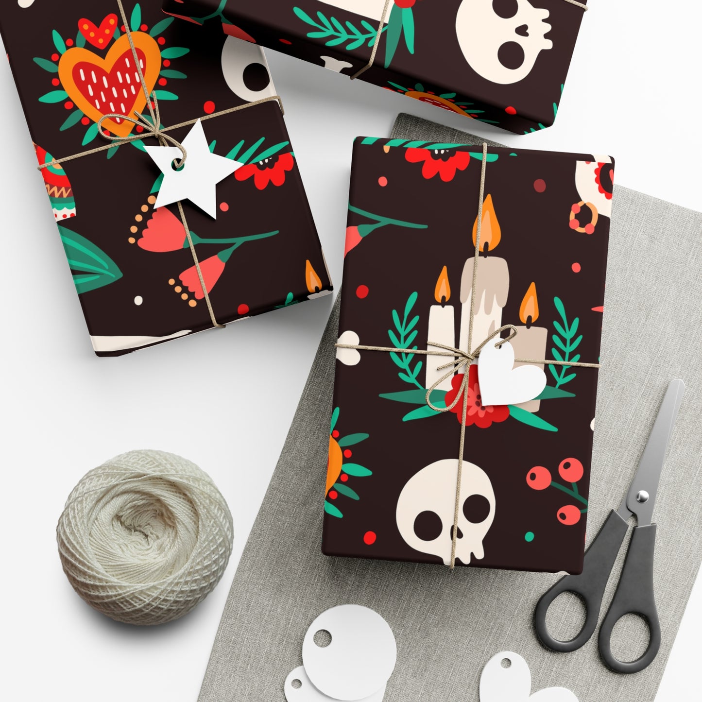 Black Ghost - Gift Wrap Papers