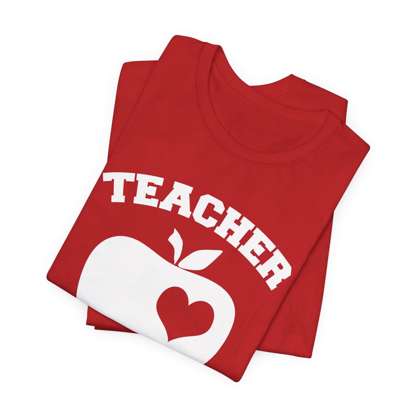 Teacher: It Takes A Big Heart To Help Shape Little Minds - Unisex Jersey Short Sleeve Tee - 13392