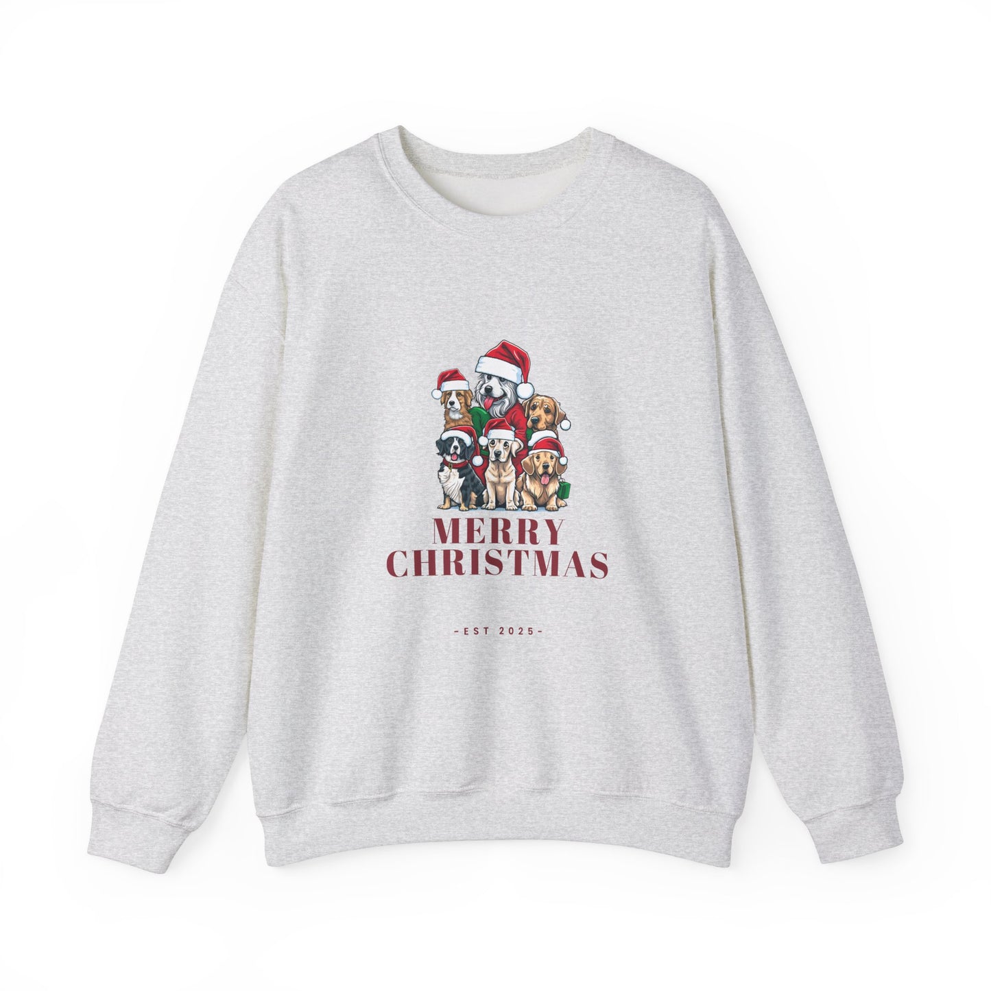 Merry Christmas, Dogs - Unisex Heavy Blend™ Crewneck Sweatshirt