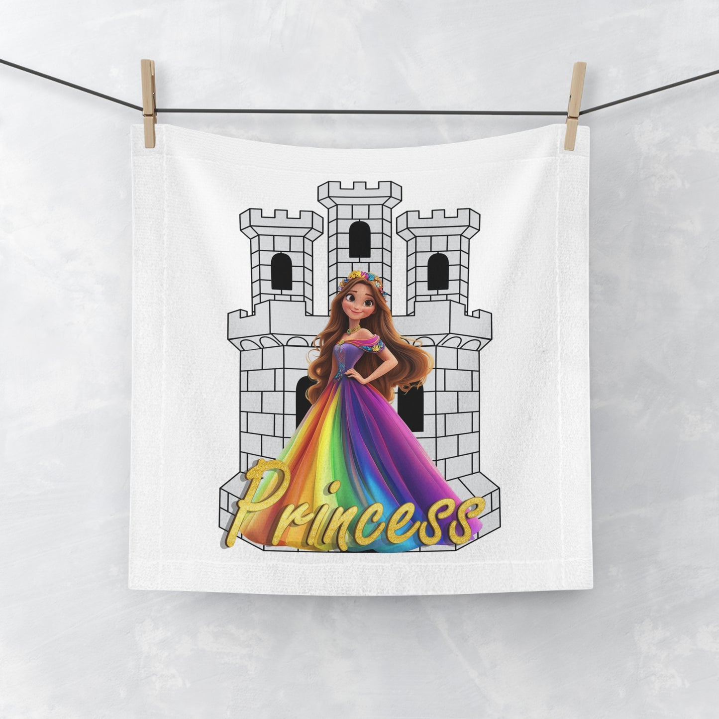 Every Girl Is a Princess - Face Towel