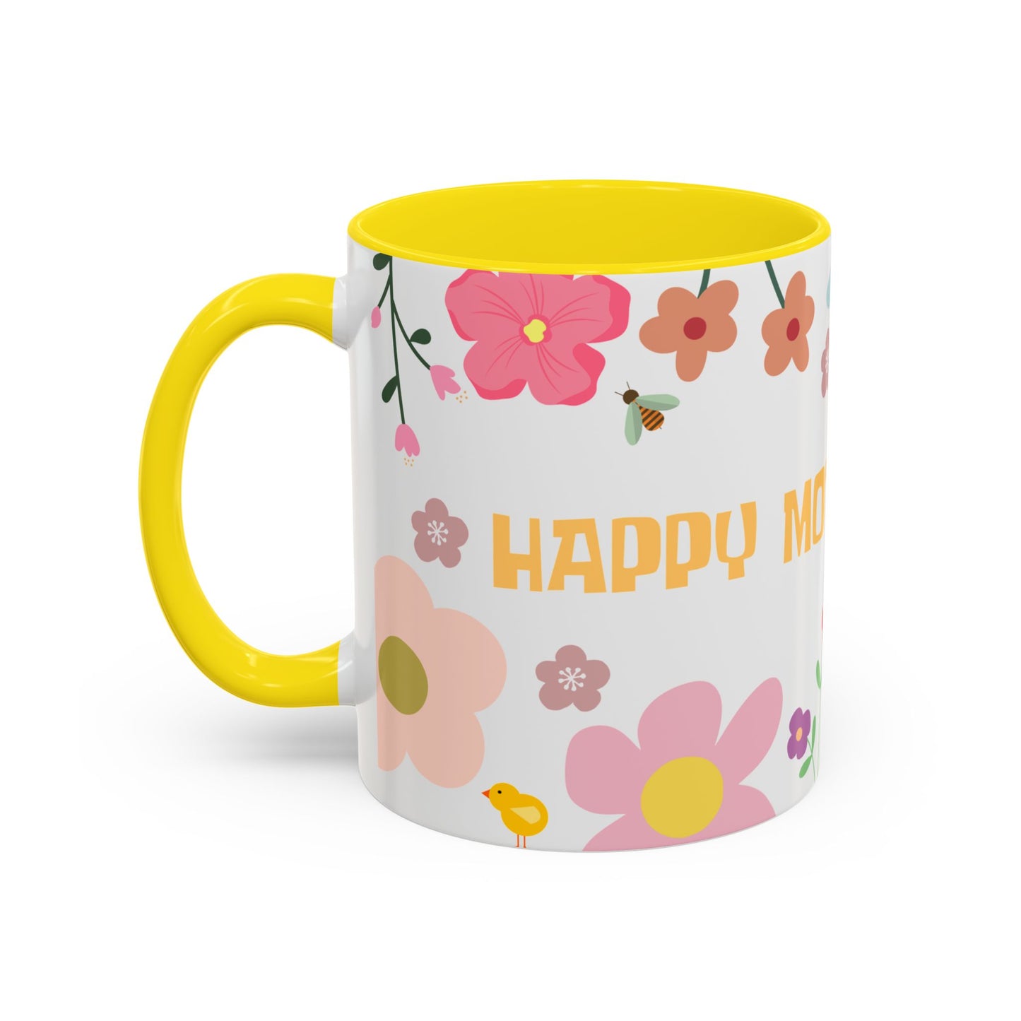 Floral Happy Mother's Day Coffee Mug - 11oz & 15oz - 11915
