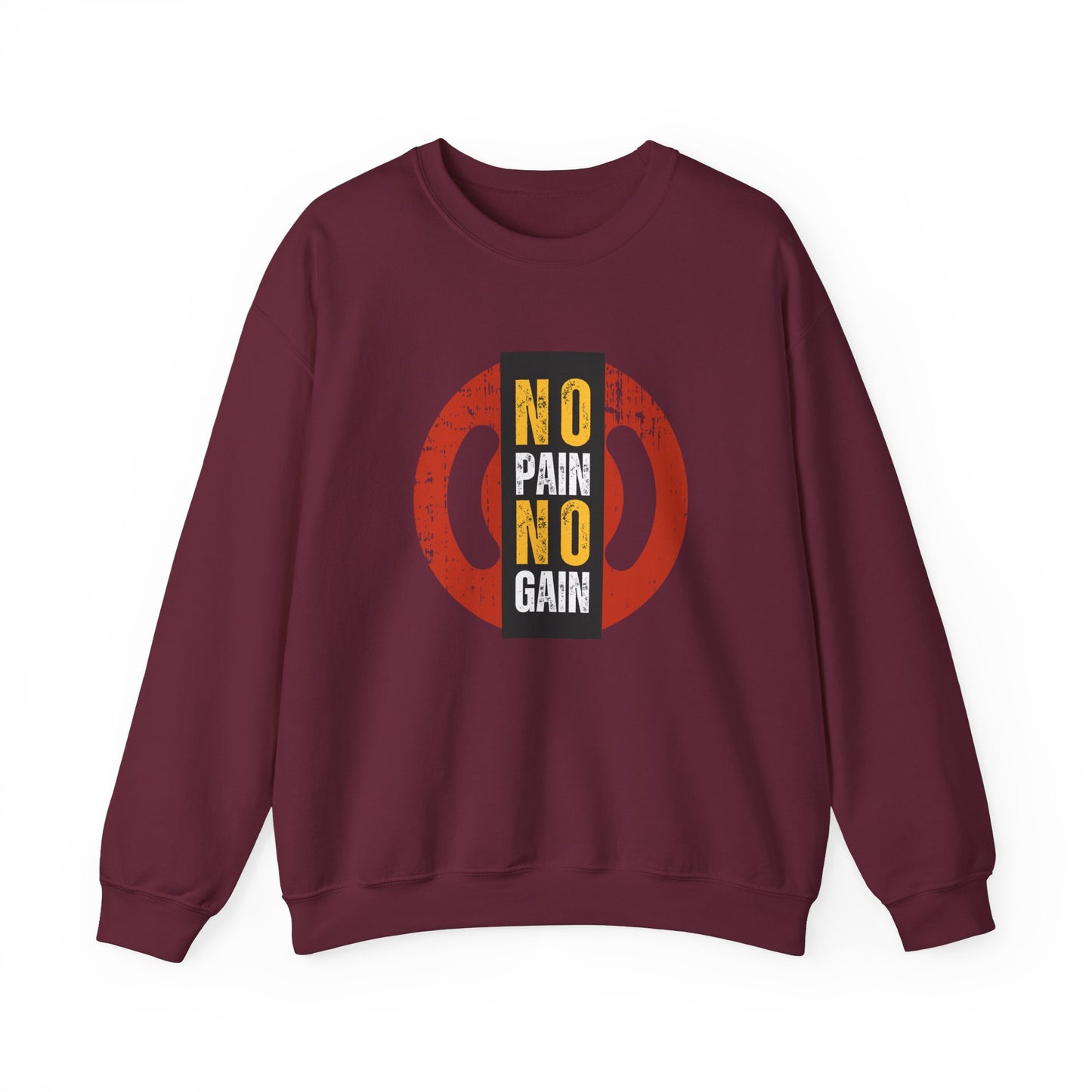 No Pain No Gain - Unisex Heavy Blend™ Crewneck Sweatshirt - 10851
