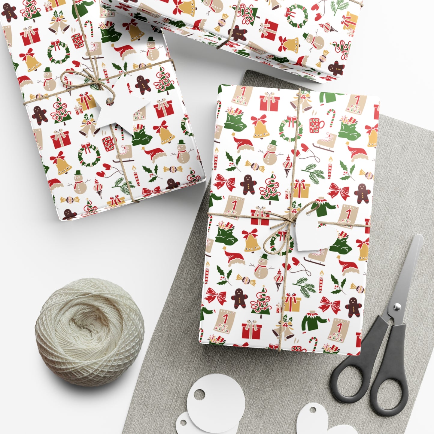 Merry Christmas - Gift Wrap Papers