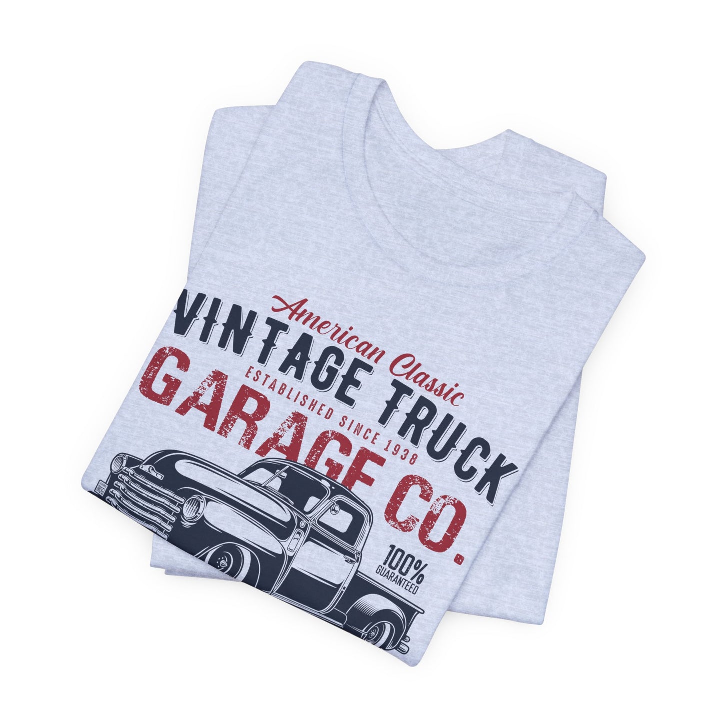 American Classic Vintage Truck - Unisex Jersey Short Sleeve Tee - 12611