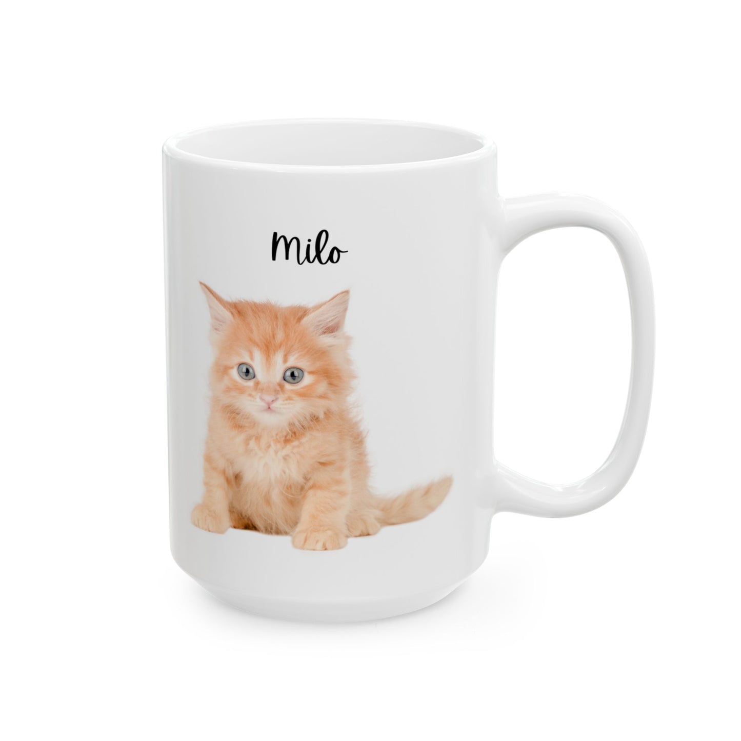 Personalised Cat Ceramic Mug - Perfect Gift for Cat Lovers, Cozy Home Decor, Tea/Coffee Mug, Birthday Present - 14209