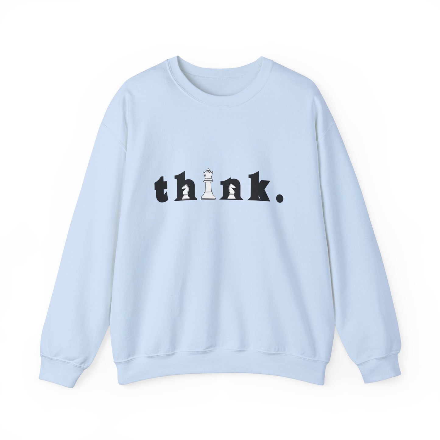 THINK - Unisex Heavy Blend™ Crewneck Sweatshirt