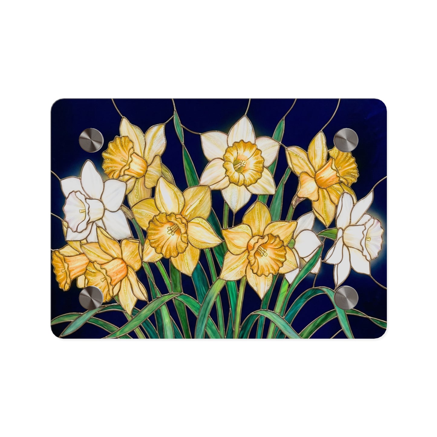 Daffodil Floral Acrylic Wall Art Panel - 14601