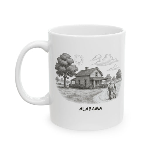 "There’s no place like Alabama... especially when the weather's nice." Ceramic Mug - 11oz & 15oz - 12804