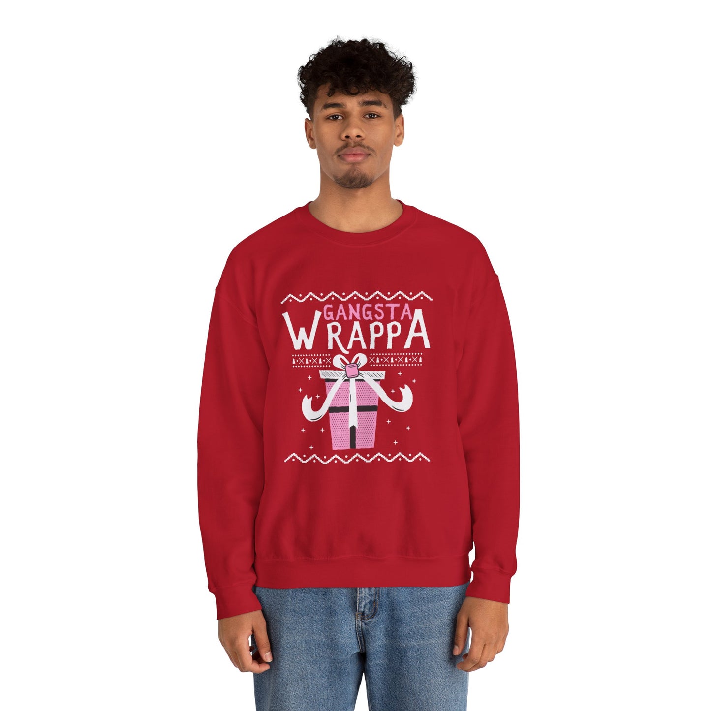 Gangsta Wrappa - Unisex Heavy Blend™ Crewneck Sweatshirt