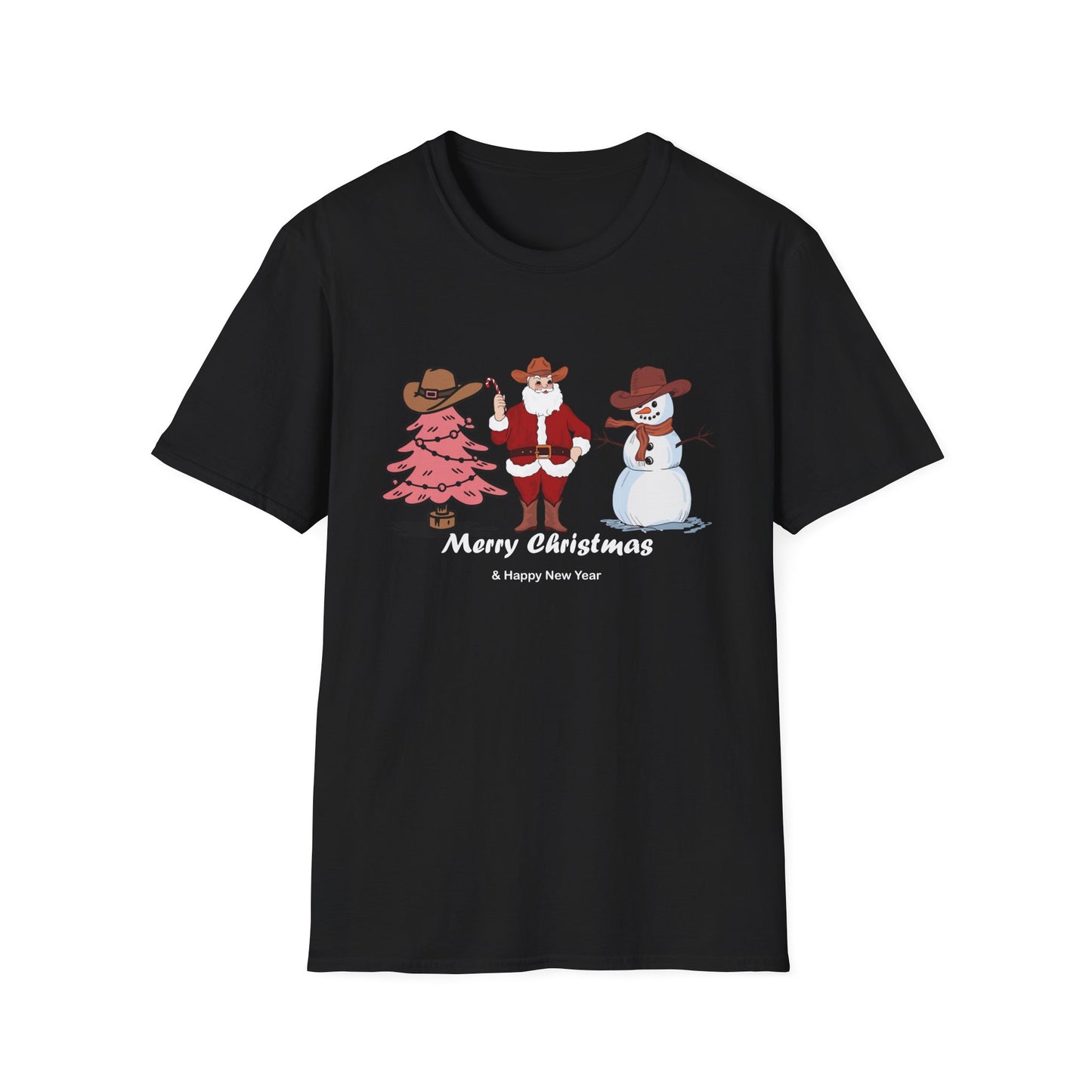 Cowboy's Christmas - Unisex Softstyle T-Shirt - 10349