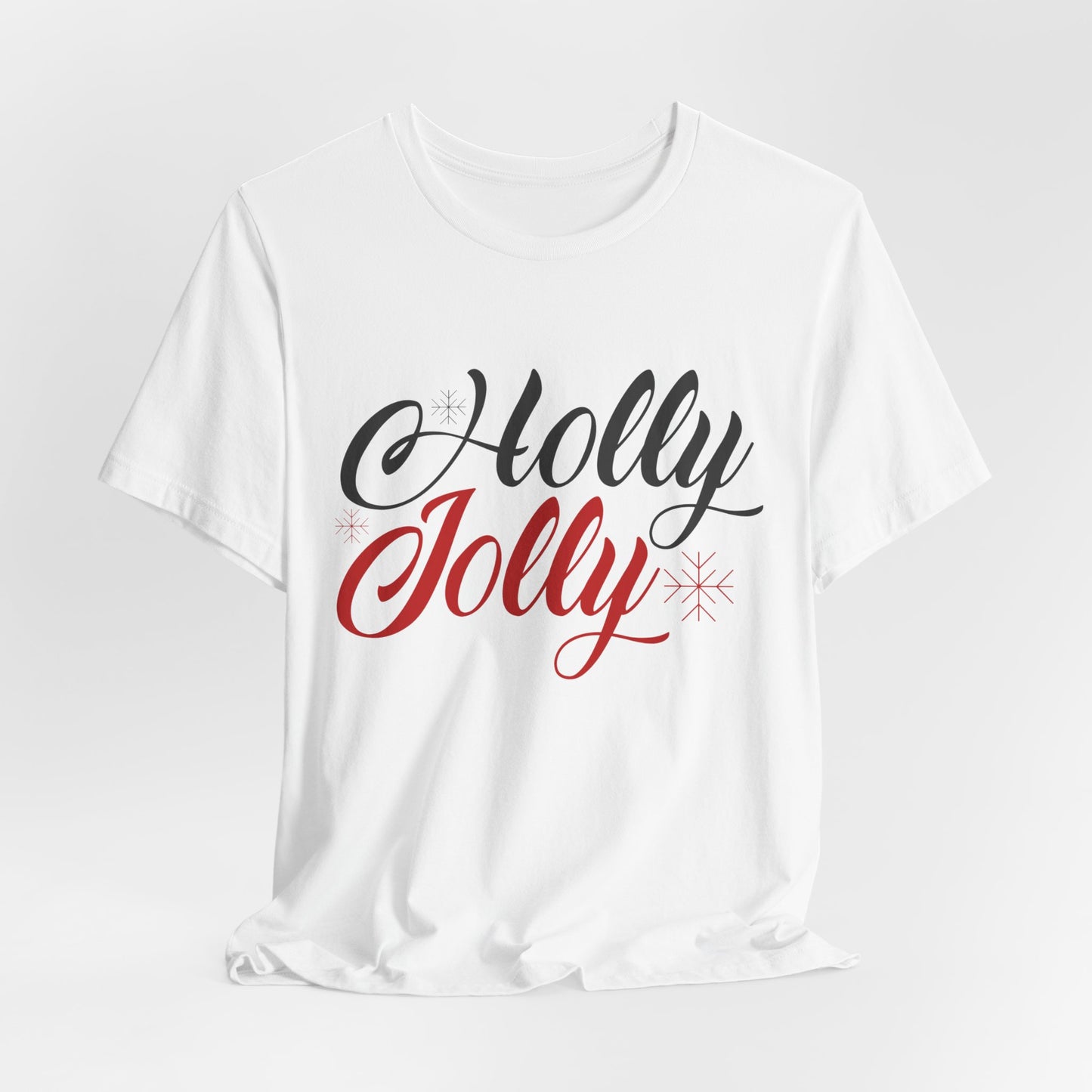 Christmas: Hollly Jolly - Unisex Jersey Short Sleeve Tee