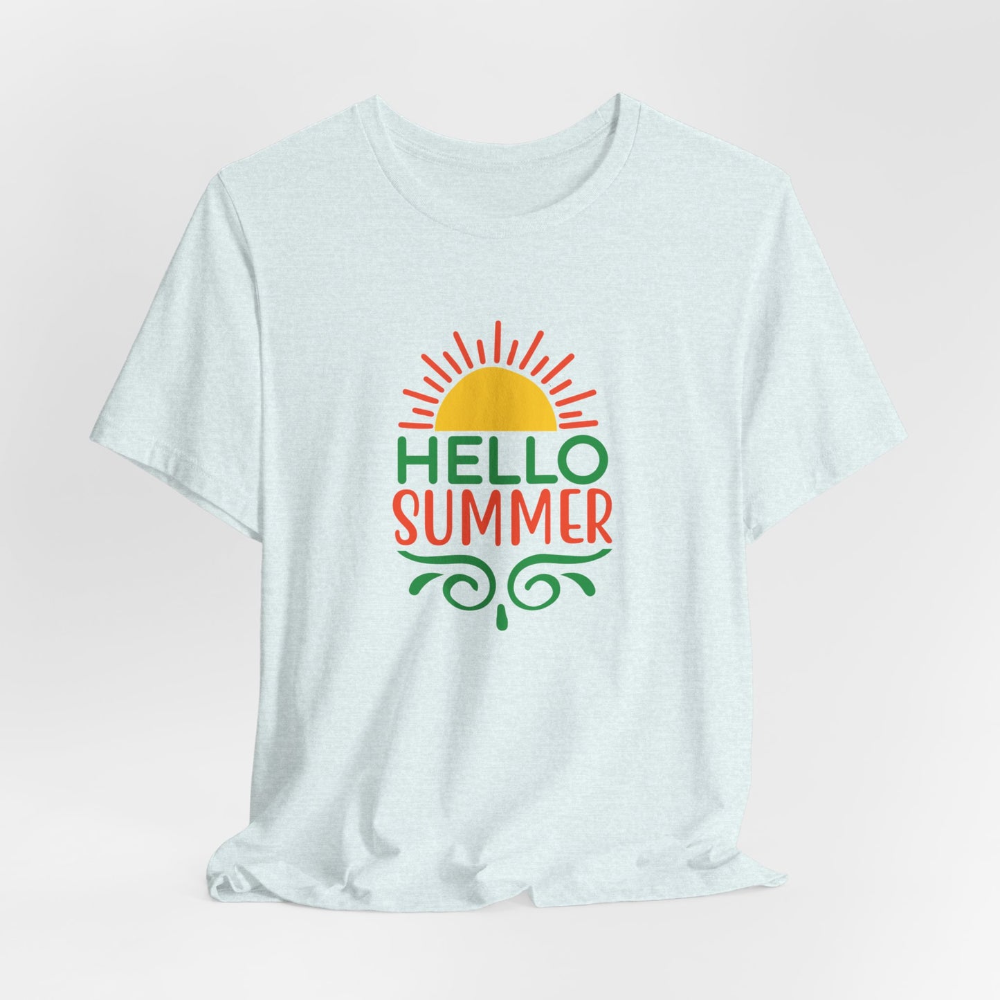 Hello Summer - Unisex Jersey Short Sleeve Tee