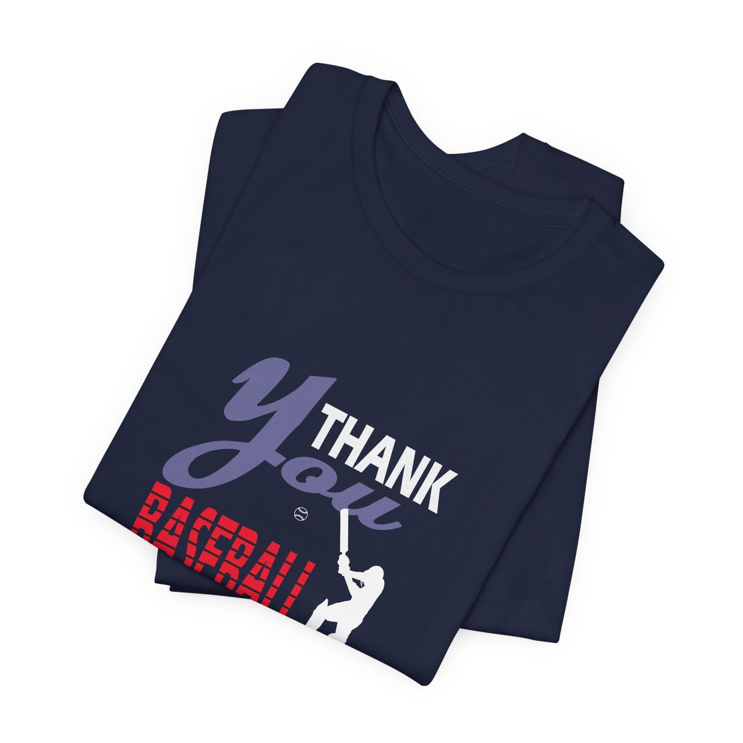 Thank You Baseball - Unisex Jersey Short Sleeve Tee