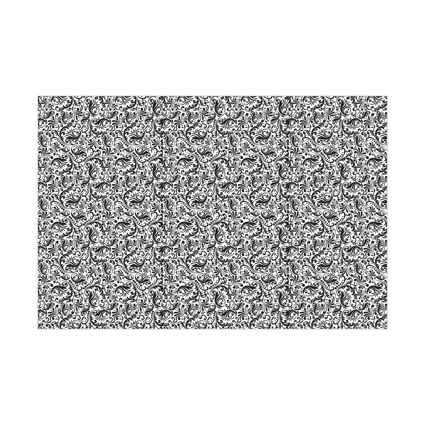 Black Pattern - Gift Wrap Papers - 10296
