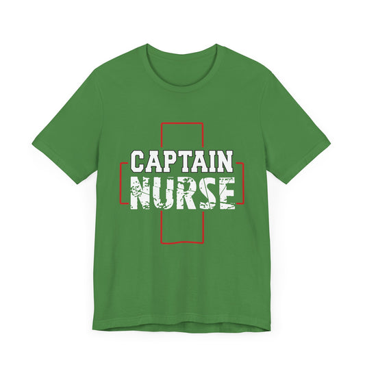 Captain Nurse - Unisex Jersey Short Sleeve Tee - 13262