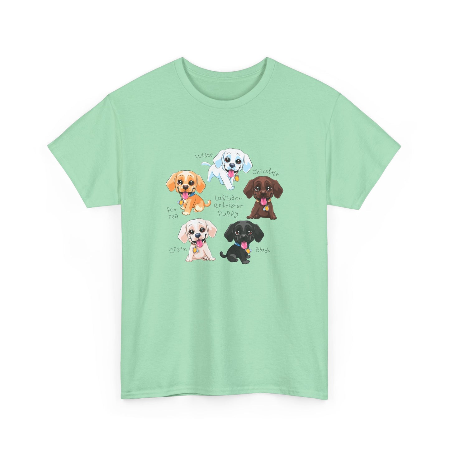 Puppies - Unisex Heavy Cotton Tee - 10277