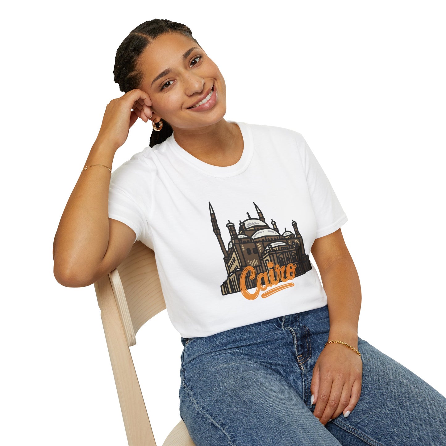 Cairo Unisex Softstyle T-Shirt – Perfect for Travelers and City Lovers - 12088