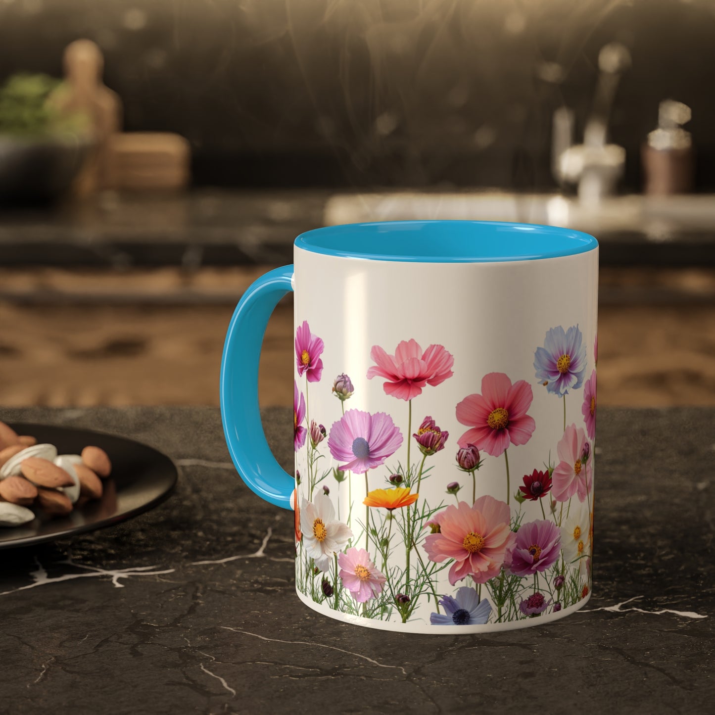 Bright Flowers - Colorful Mugs, 11oz