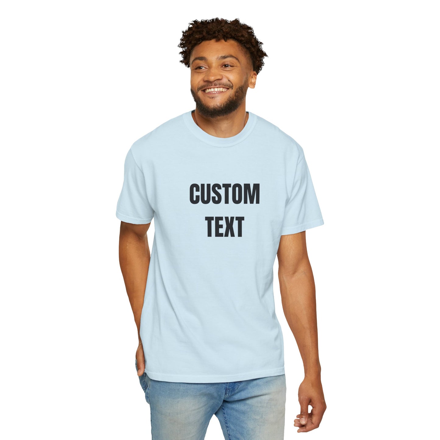 Custom Novelty T-Shirt – Unisex Garment-Dyed Cotton Tee - 14681