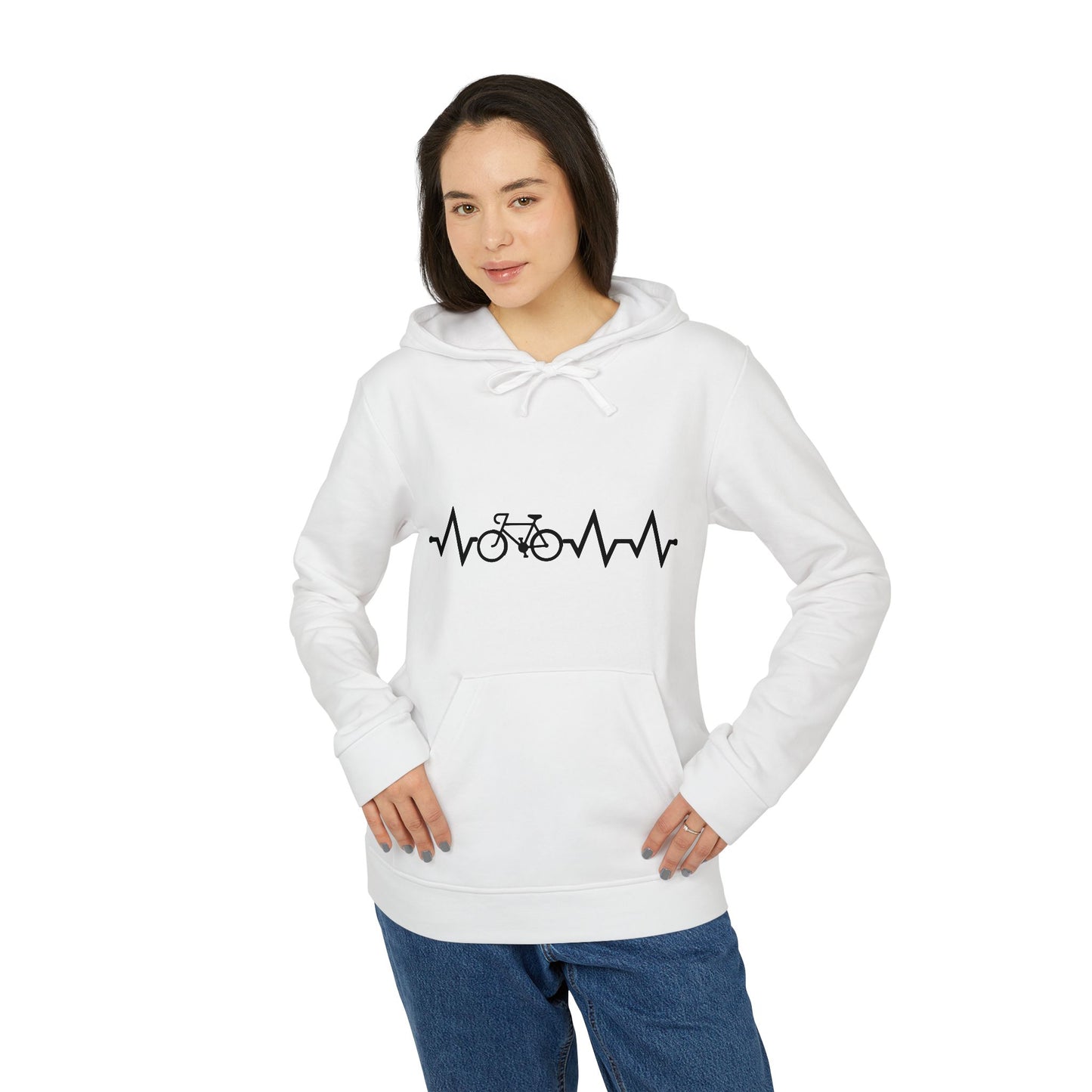 Bicycle - Adidas Unisex Fleece Hoodie