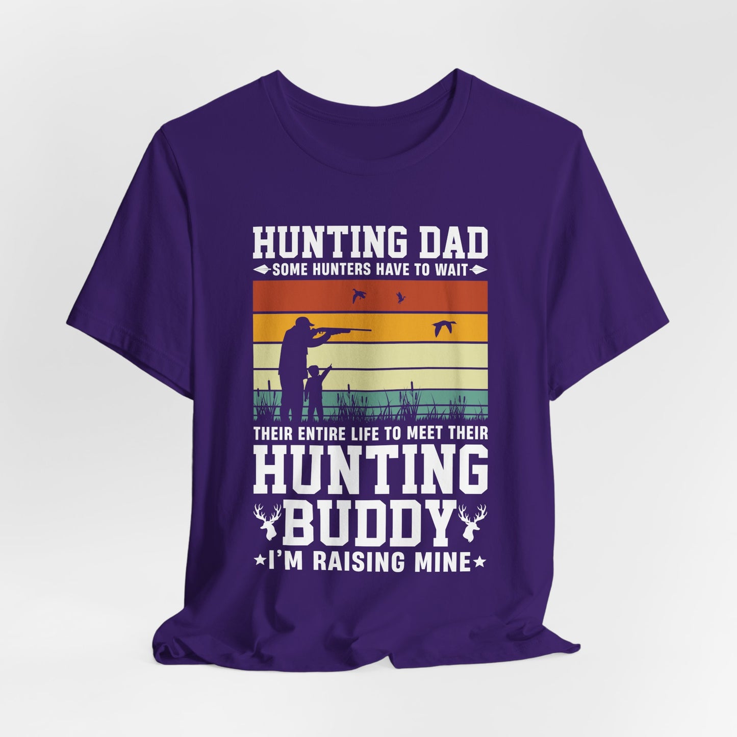 Hunting Dad - Unisex Jersey Short Sleeve Tee - 13770