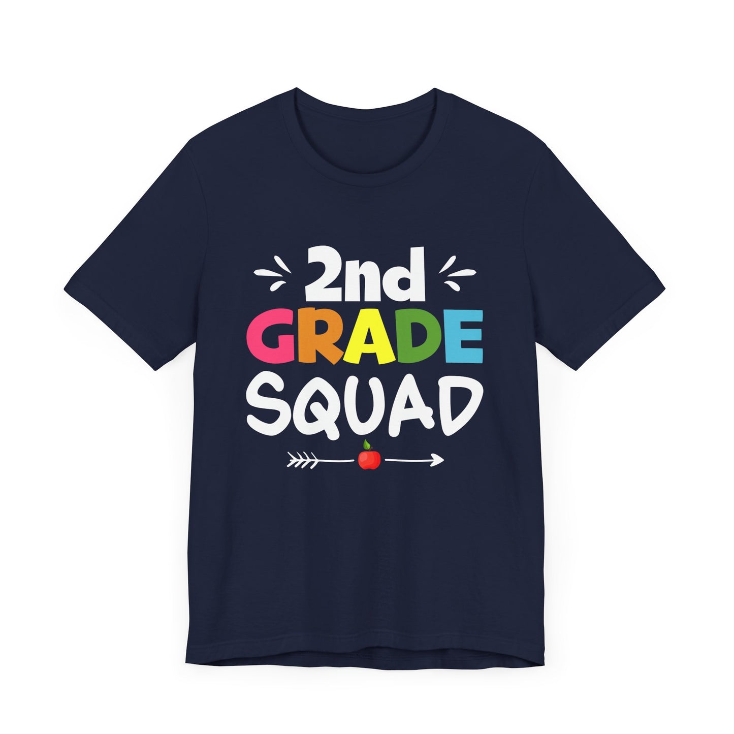Teacher: 2nd Grade Squad - Unisex Jersey Short Sleeve Tee - 13532